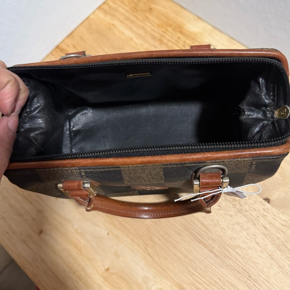 Fendi Micro Boston Checkered bag - Picture 9 of 12